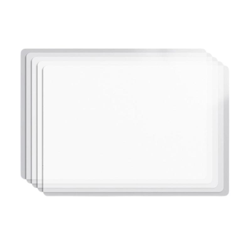 5 Pcs A3 A4 Writing Pad Portable Writing Mat Writing Board Exam Pad For School Office Drawing Planning Projects