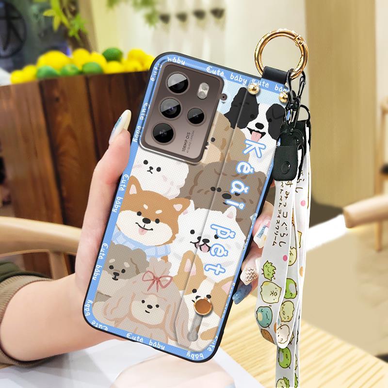 Waterproof Silicone Phone Case For HTC U23 Pro/U23 Anti-dust Wristband Phone Holder Shockproof Dirt-resistant Kickstand