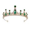 New Rhinestone Crown Bridal Wedding Headdress Lolita Female Princess Birthday Hair Accessories Alloy Full Diamond Crown