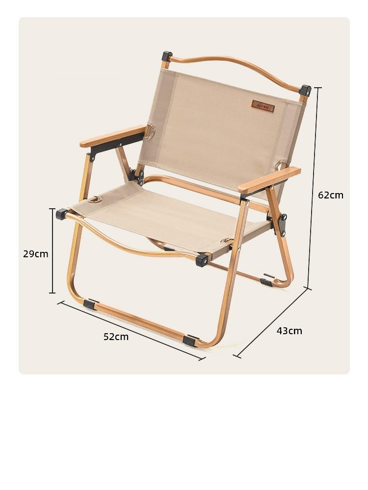 GIANXI Folding Table Camping Strong Bearing 2-6People Wood Grain Design Table Outdoor Portable Barbecue Carbon Steel Table Set