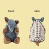 1pc Pet Pangolin Design  Vocal Bite Durable  Chew and Teeth Grinding Teeth Cleaning for Dogs and Cats Squeaky Plush Toy