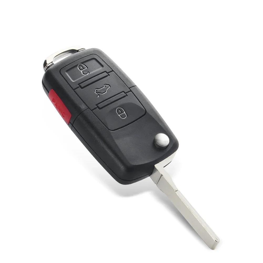 2/3/4 Tasten Klappbare Auto-Fernbedienung Flip Key Schale Hülle Fob Für VW Passat Polo Golf Touran Bora Ibiza Leon Octavia Fabia2028