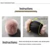 Fluffy Faux Fox Fur Windproof Wrist Warmers