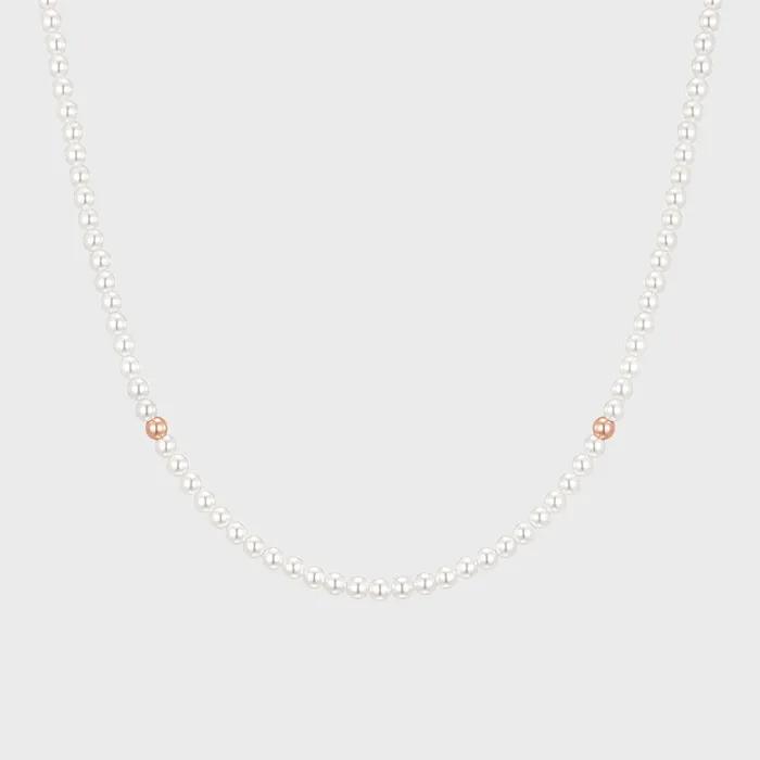 Mariel Pearl Bead Necklace (JJLJNI3BF342SR420)