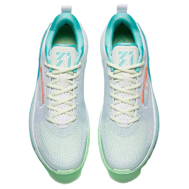 Anta Water Flower 7 Team Comfortable Versatile Non-Slip Wear-Resistant Quick-Drying Low-Top Basketball Shoes Men sneaker Blue 112521605-4