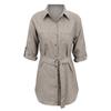 Casual Shirt Dresses Women Summer Autumn Sexy Dress Office Dress Buttons Turn-Down Long Sleeve Bandage Elegant Dresses