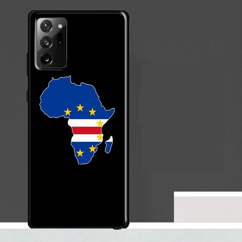 Cape Verde Flag Coat of Arms Case For Samsung Galaxy S24 Ultra S23 S22 S21 S25 Ultra S9 S10 S20 Plus S25 FE Phone Cover