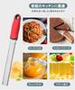 OptiPro Cheese Garlic Radish Ginger with Protective Cover and Cleaning Brush Grater, Grater, Shredder, Grater, Grater, Grater, (Red)