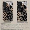 Leopard Print Pattern Glass Phone Case Suitable for Samsung Galaxy S26 S25 S24 S23 S22 S21 S20FE/Ultra/Plus Anti Drop Back Cover