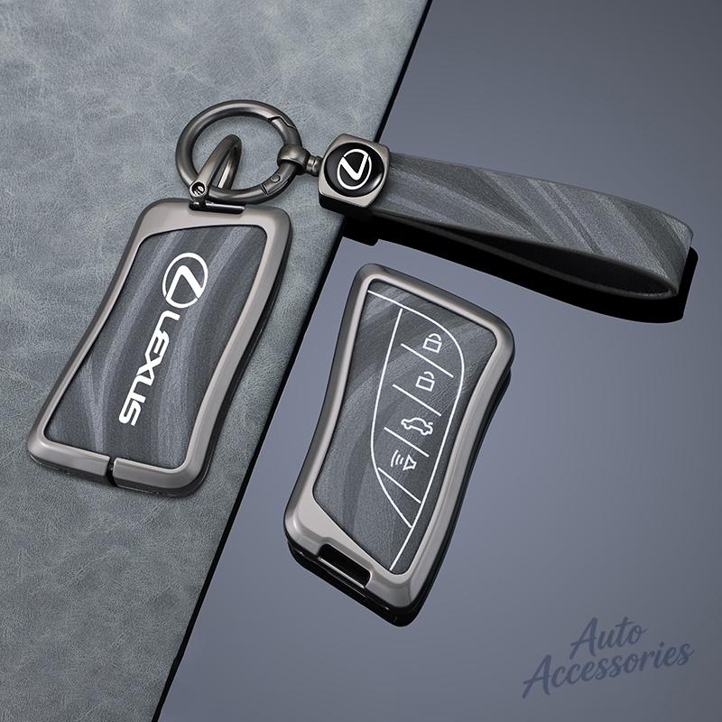 YOM1 3/4 Button Car Key Fob Case Cover Holder Shell For Lexus UX ES UX200 UX250h ES200 ES300h ES350 US200 US260h Protection Accessory