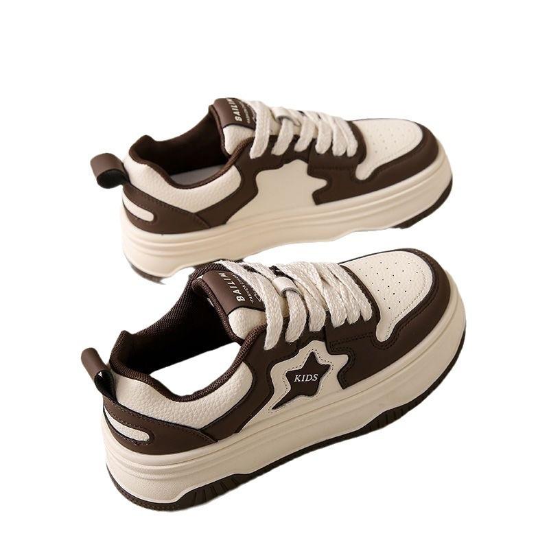 Thick-soled 22 new spring and autumn heightening casual board shoes sports shoes ins tide