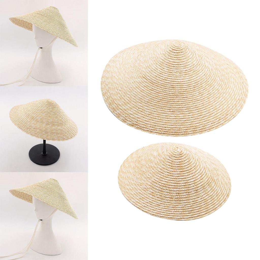 Fashion Hat Handmade Weave Floppy Traditional Oriental Hollowed Farmer Breathable Hat for Beach Women Men