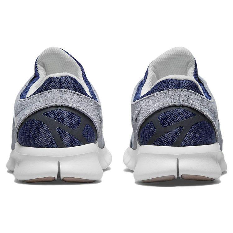 Nike Free Run 2 Midnight Navy Wolf Grey Men Sneakers Blue Black Summit-White 537732-407