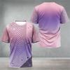 Simple Fashion Sports Fitness T Shirts For Men Summer Casual Outdoor Running Training T-shirts Loose Quick Dry Football Tees