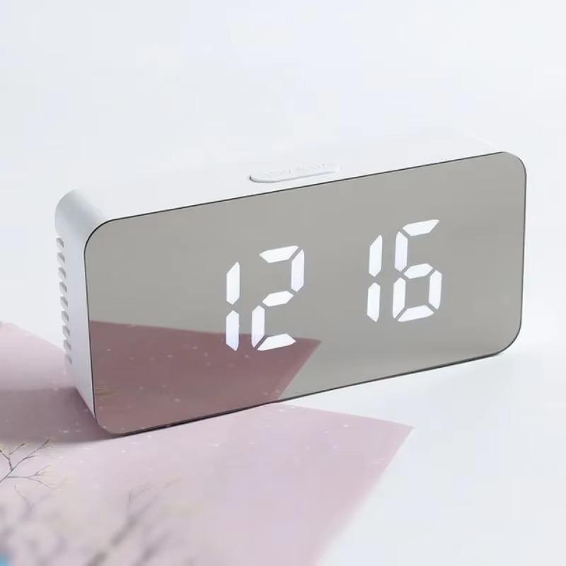 USB Power LED Table Clock Bedroom Bedside Digital Electronic Office Desk Alarm for Home Decor Desk Table Clocks Home Decor