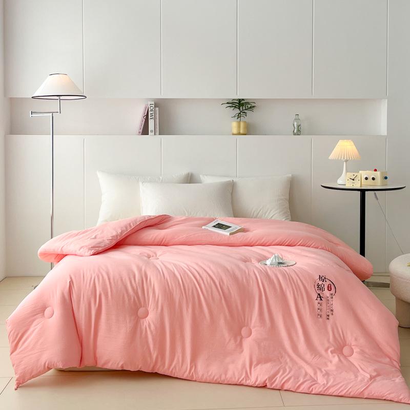 Class A Thickened Soybean Fiber Quilt - Perfect for Spring, Autumn, and Winter. Ideal Gift Choice.