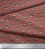 Soimoi Japan Crepe Satin Fabric Camera Shirting Fabric Prints By Metre 42 Inch