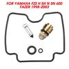 4 Set Carburetor Repair Rebuild Kit For Yamaha FZS 600 H SH N SN Fazer 1998-2003