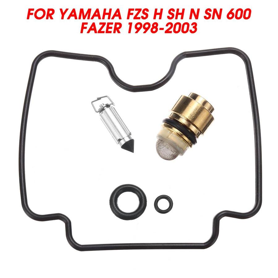 4 Set Carburetor Repair Rebuild Kit For Yamaha FZS 600 H SH N SN Fazer 1998-2003