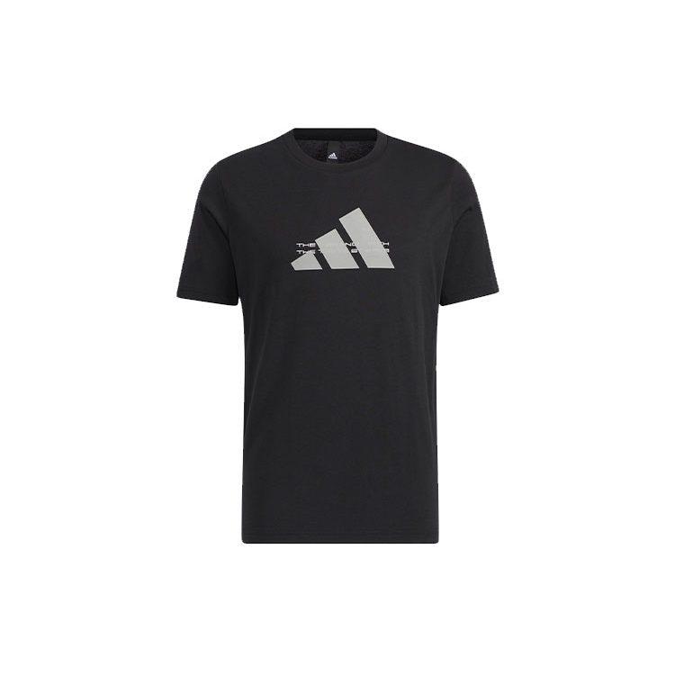 Adidas Set-in Sleeve T-Shirt Men's Black HE9937
