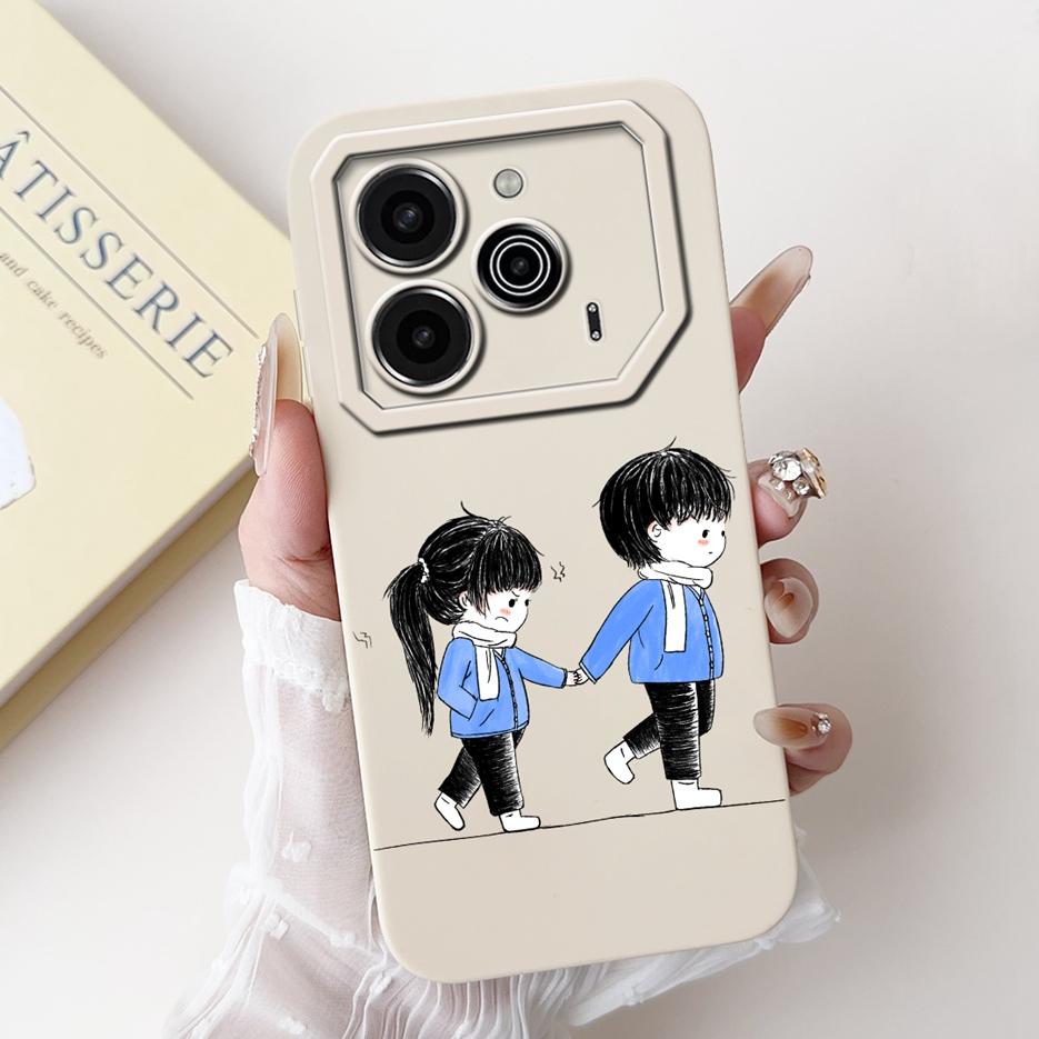 For Tecno Pova 6 Pro 5G Case LI9 Stylish Art Painted Cover Soft Silicone Phone Cases For Tecno Pova 6 Pro Pova6 5G Fundas Bumper