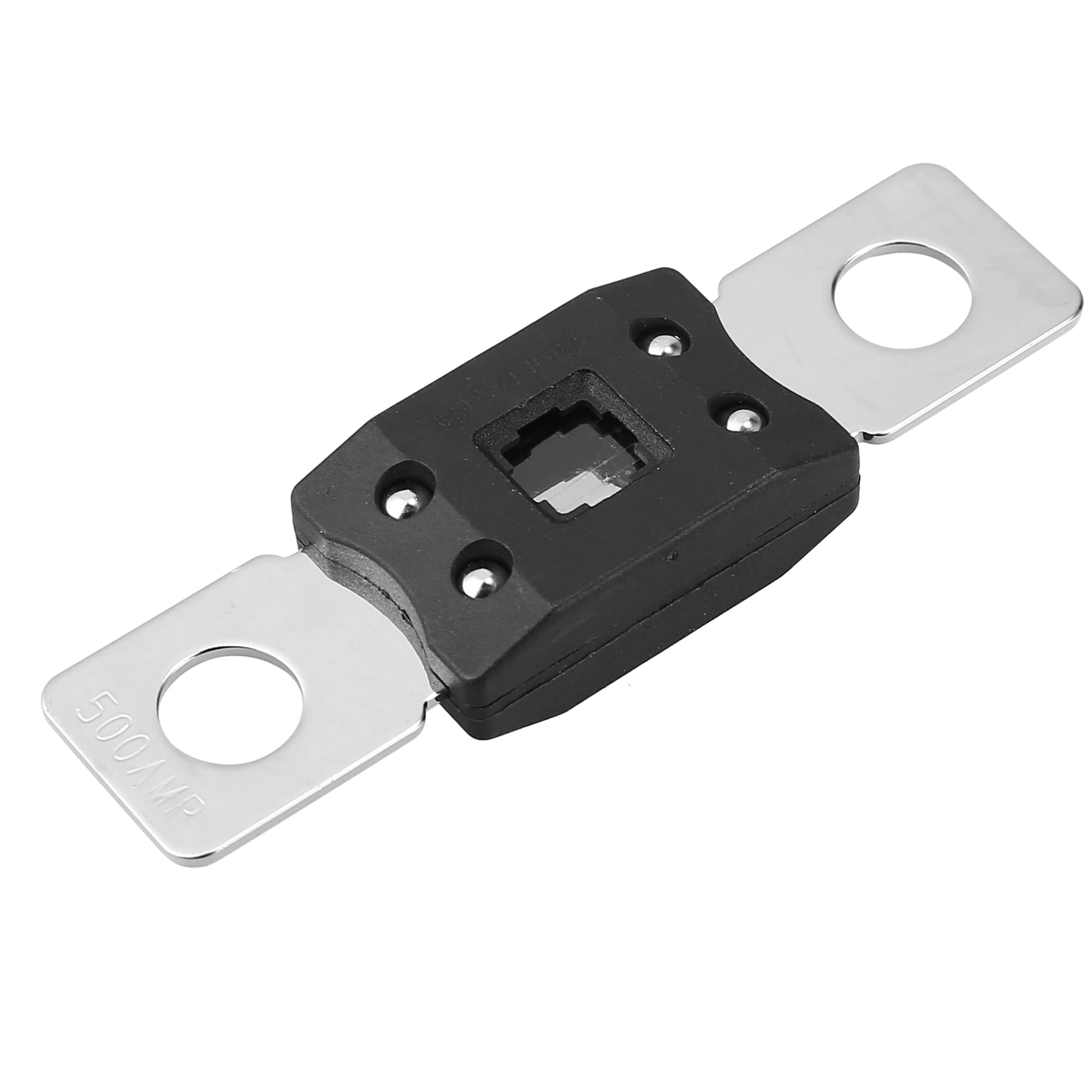 

X AUTOHAUX Fuse 500A Universal Slow Blow Style Fuse Bolt Down Fuse for