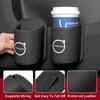 Leather Car Door Cup Holder Organizer Storage Bin Drink Rack Auto Cup Holder Car Interior Accessories For Volvo XC40 XC60 XC70 X