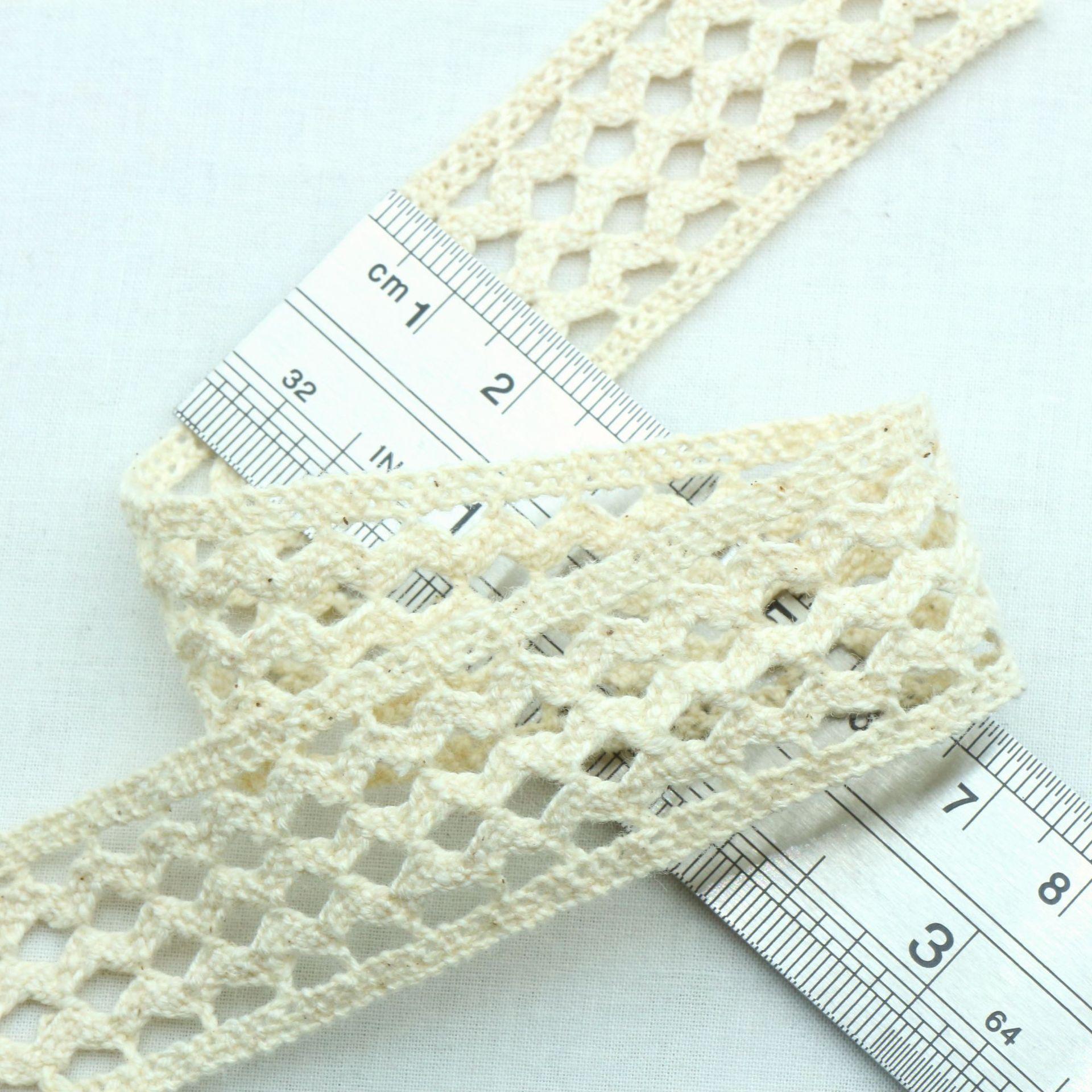

Cotton Thread Lace Accessories Diy Handmade Clothing Fabric Materials Sofa Hat Bedding Curtain Fabric Lace 039
