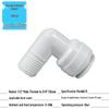 2/3-Way Quick Connect 90° Water Purifier Filter Elbow Connector