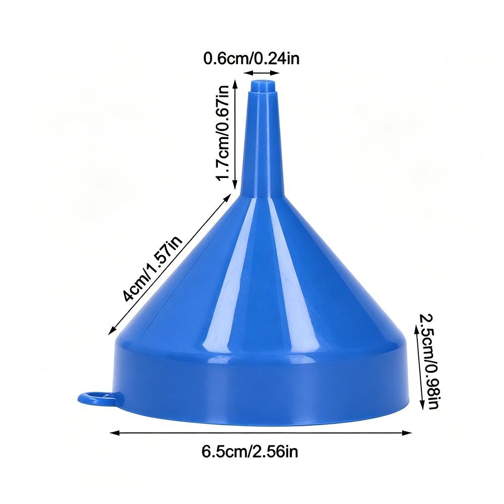 10PCS Plastic Small Dispenser Funnel Round Kitchen Funnel Plastic Refilling Funnel Kitchen Use