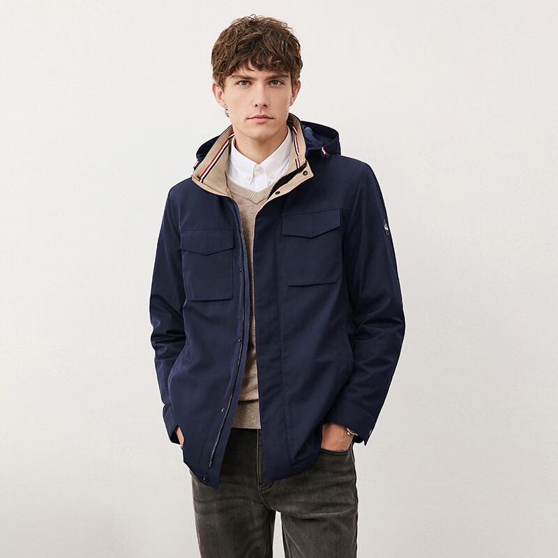 Navigare Men's Padded Hooded Winter Jacket