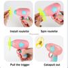 Funny Cat Toy Interactive Launch Pet Training Toy For Kitten Mini Flying Disc Shooting Gun Chasing Games Cat Toys Pet Supplies