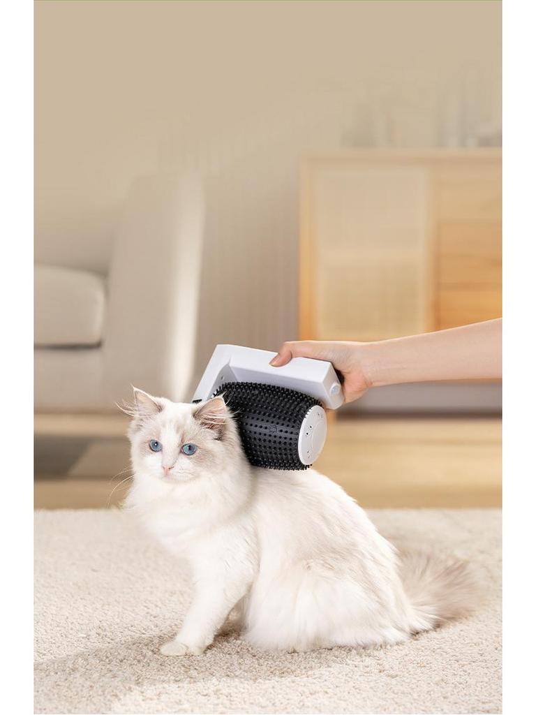 Przygraniczny Pet Smart Automatyczna Szczotka dla Kota Ścienny Masażer i Usuwacz Sierści