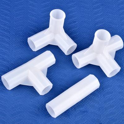 2-30 ks vnitřní průměr 13mm T-kus čtyřcestný kloubový stojan na květiny, podpěru rostlin, konektor, šatní skříň, kování, police, kutilství, zahradní stavby