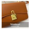 Women's Retro-Style Versatile Solid Color Handbag - High-End Feel, Fashionable Crossbody/Shoulder Bag for Commuting 2026.