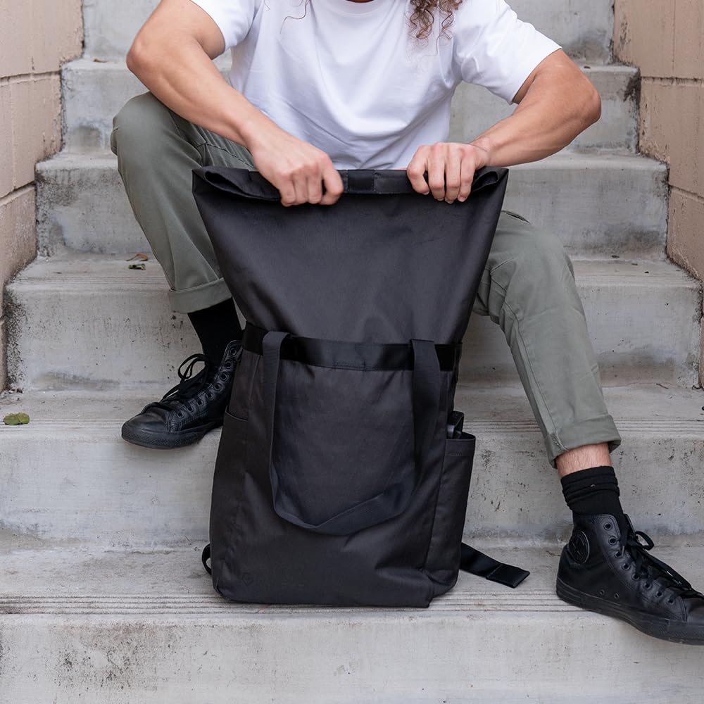 Wondard Tote Backpack, Black (WTB-BK-1)