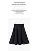 2025 Autumn/Winter Women's Designer Woolen Skirt - Solid Color, Niche, Versatile, Chic, and Commuter Fashion