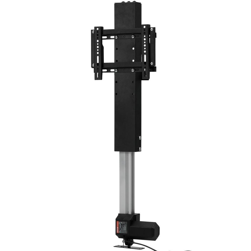 Motorized TV Lift Stroke Length 20 Inches Motorized TV Mount Fit for 28-32" TV Lift with Remote Control Height Adjustable Load Capacity 132 Lbs