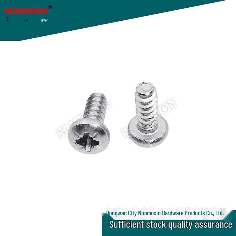Phillips Pan Head Flat Tail Screw, 304 Stainless Steel, Size PB3*8