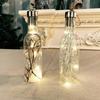 Christmas Tree Ball Luminous Plastic Bulb Shape Light Party Home Decor Wall Hanging Ornament Night Lamp Decoration
