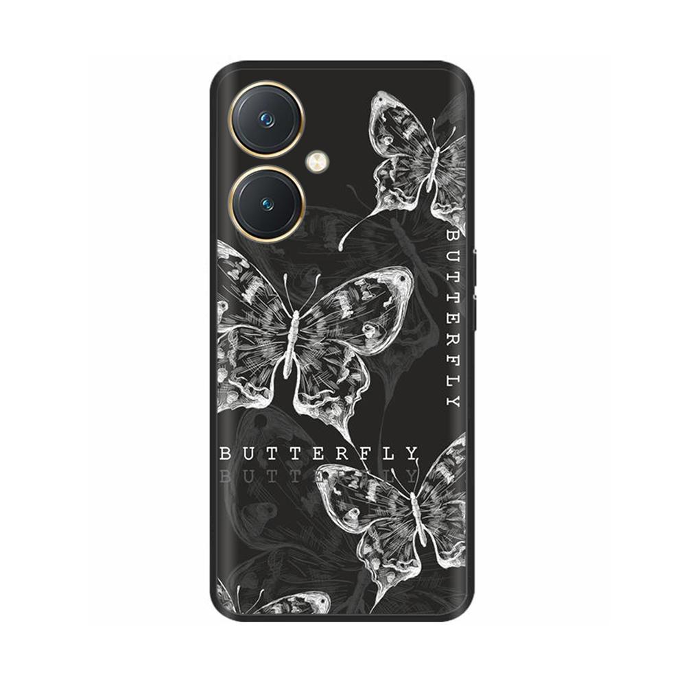 For Vivo Y27 5G Case New Design Soft Cover Slim Case For VivoY27 5G V2302 V2322 Cases Liquid Silicone Fundas For Vivo Y36 5G