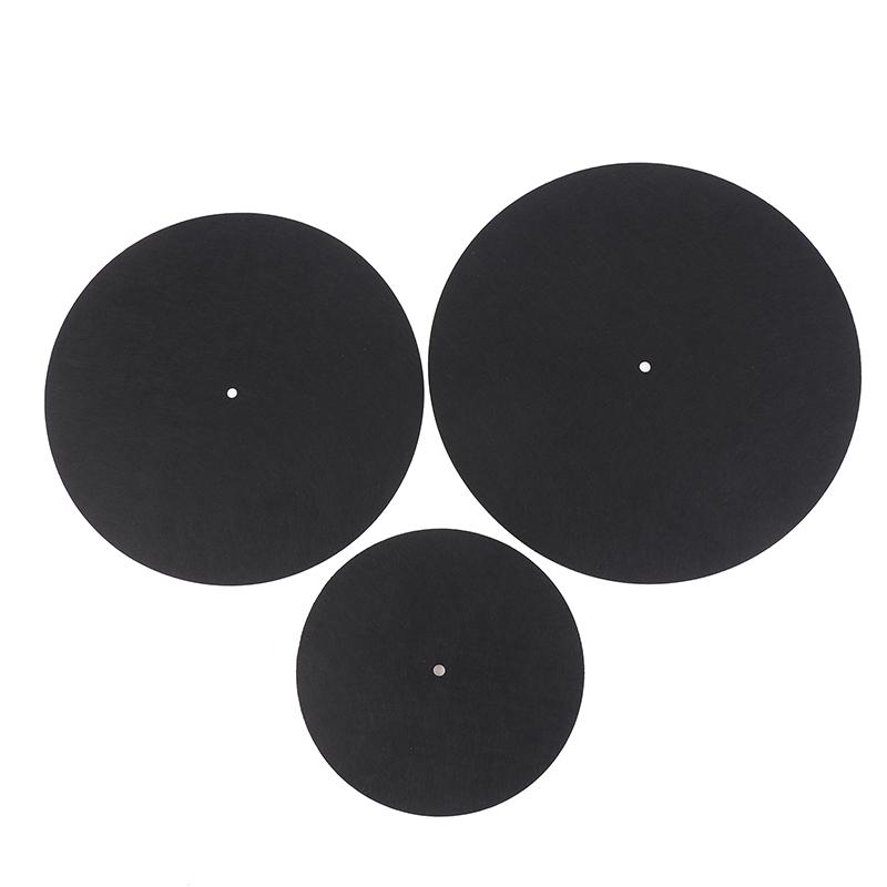 1/3Pcs 7/10/12Inch Felt Turntable Platter Vinyl Record Pad Anti-Static Anti-Slip Protection Mat For Lp Vinyl Record Players