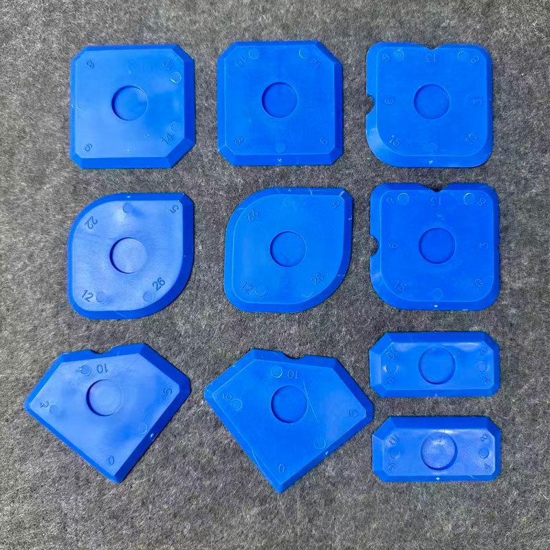 5-Piece Silicone Caulk and Grout Tool Set for Kitchen, Bathroom, Floors, and Windows