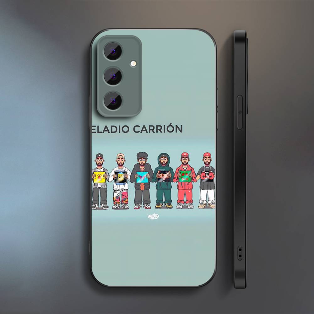 E-Eladio Carrion DON KBRN Phone Case For Samsung S 25,24,23,22,30,21,10,9,Ultra,Plus,Lite,FE,4,5 G Soft Black Case