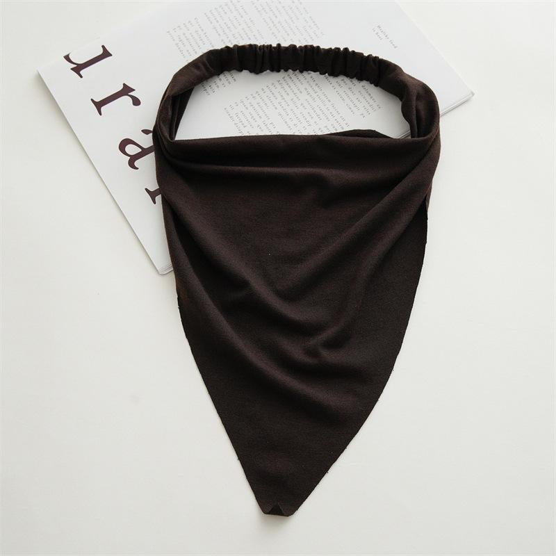 2025 Bohemian Large Cotton Triangle Scarf & Headband