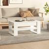 Day and Night - Day and Night Glossy White Engineered Wood Coffee Table 102x55x45 Cm