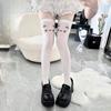Y2K Girls Knee High Socks Thigh High Stockings Printed Cartoon Stockings Women Kawaii Thigh High Socks Women Stockings Jk Lolita
