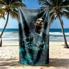 Cristiano Ronaldo Beach Towel Super Soft Microfiber Quickdry Fabric Comfortable Lightweight