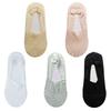 5 Pairs Women Sexy Lace Floral Socks Female Invisible Socks Boat Socks