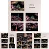 Night View Magic Scratch Art Painting Paper Kit For Creative Children's Fun And Exploration